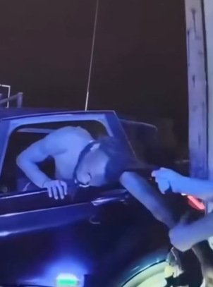 Arkansas Trooper Theodore Henderson Caught on Video Pulling Passenger Tedrick Washington's Dreadlocks and Punching Him